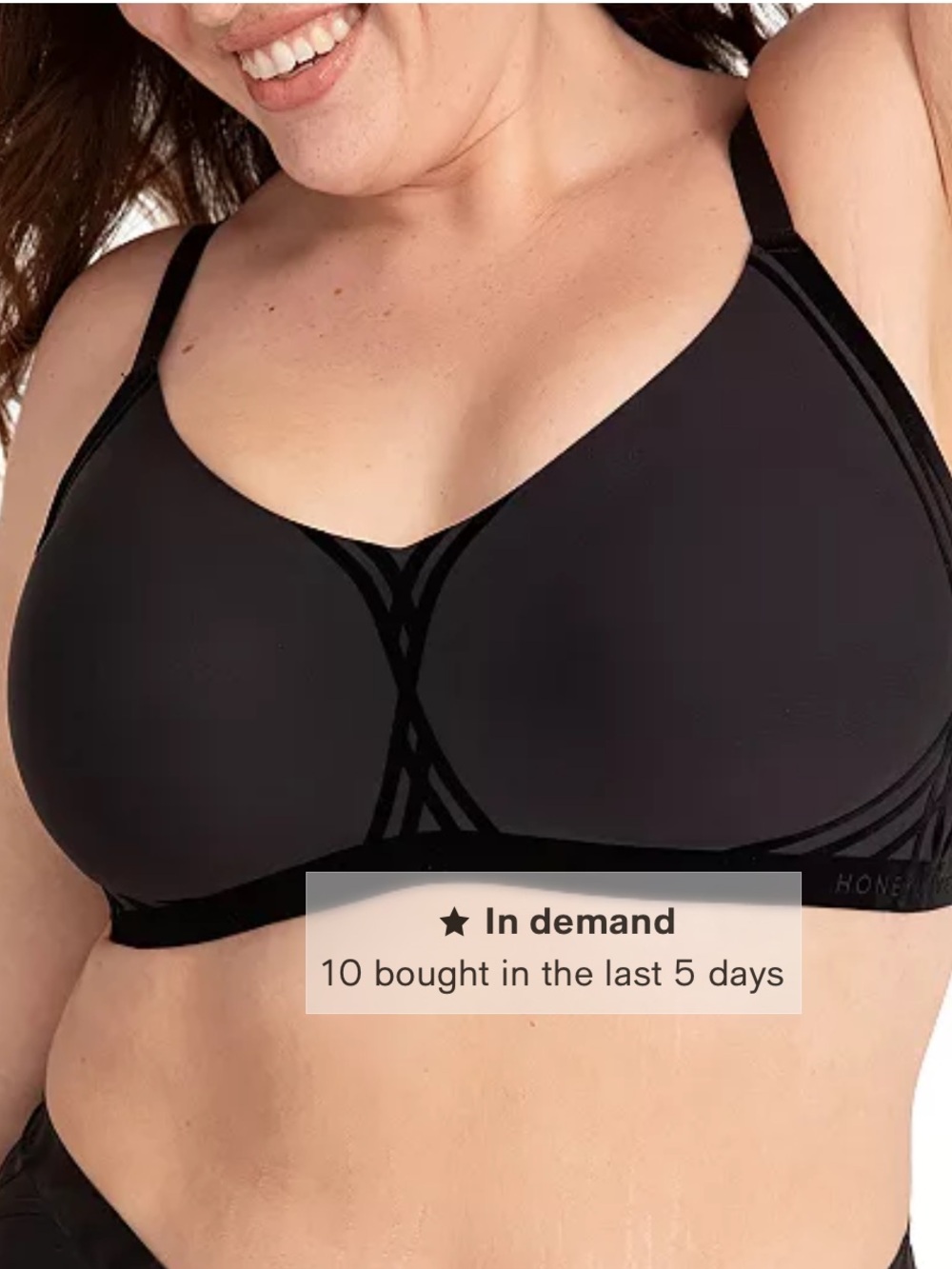 HONEYLOVE
Women's Silhouette Full-Coverage Bra medium